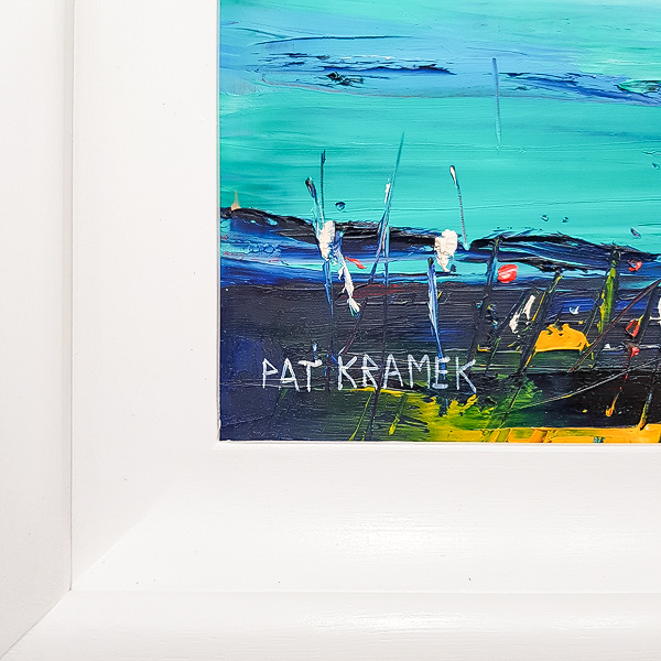 'Port Logan, Galloway' by artist Pat Kramek